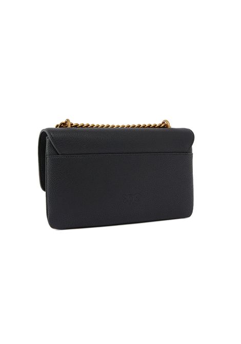 Borsa Pinko Love One soft mini nera oro tracolla piccola love birds PINKO | Borse | 104528 A29QZ99Q